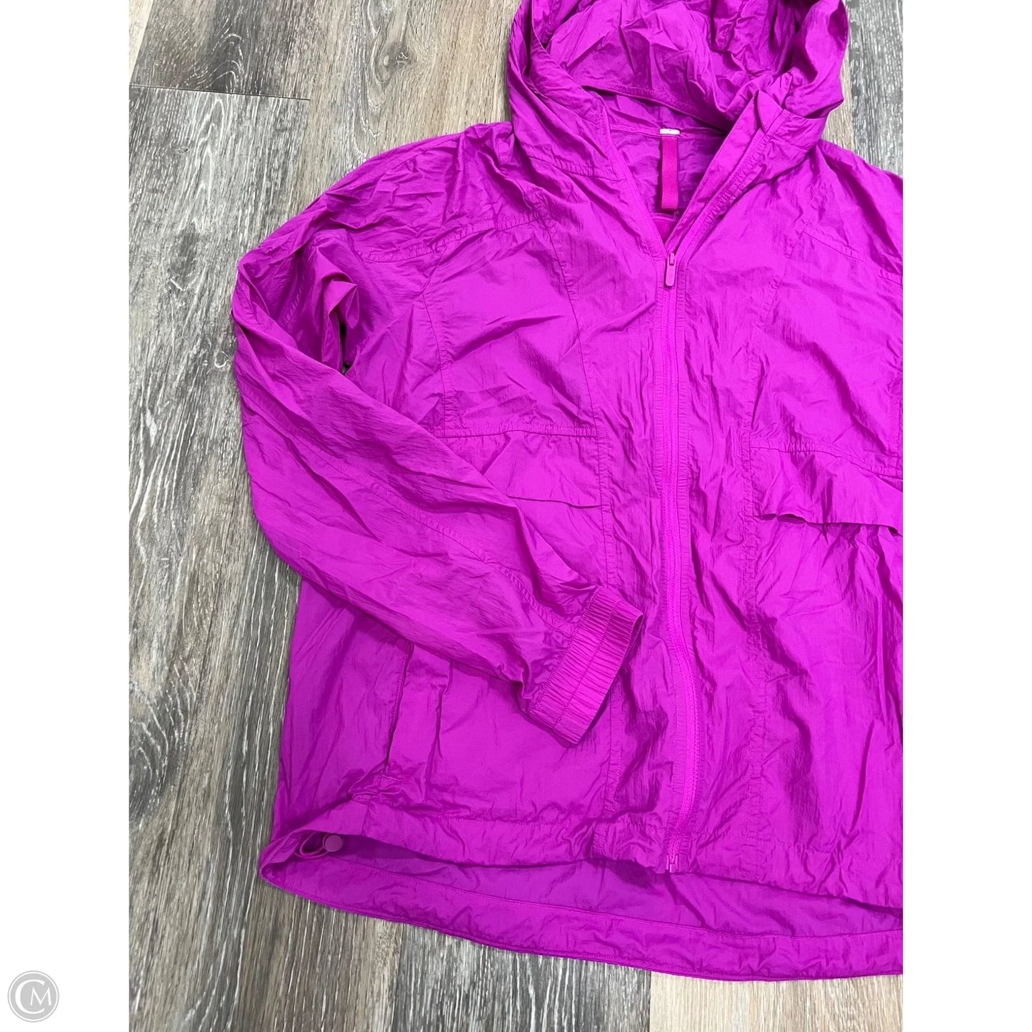 Athletic Jacket By Lululemon In Purple, Size: 6