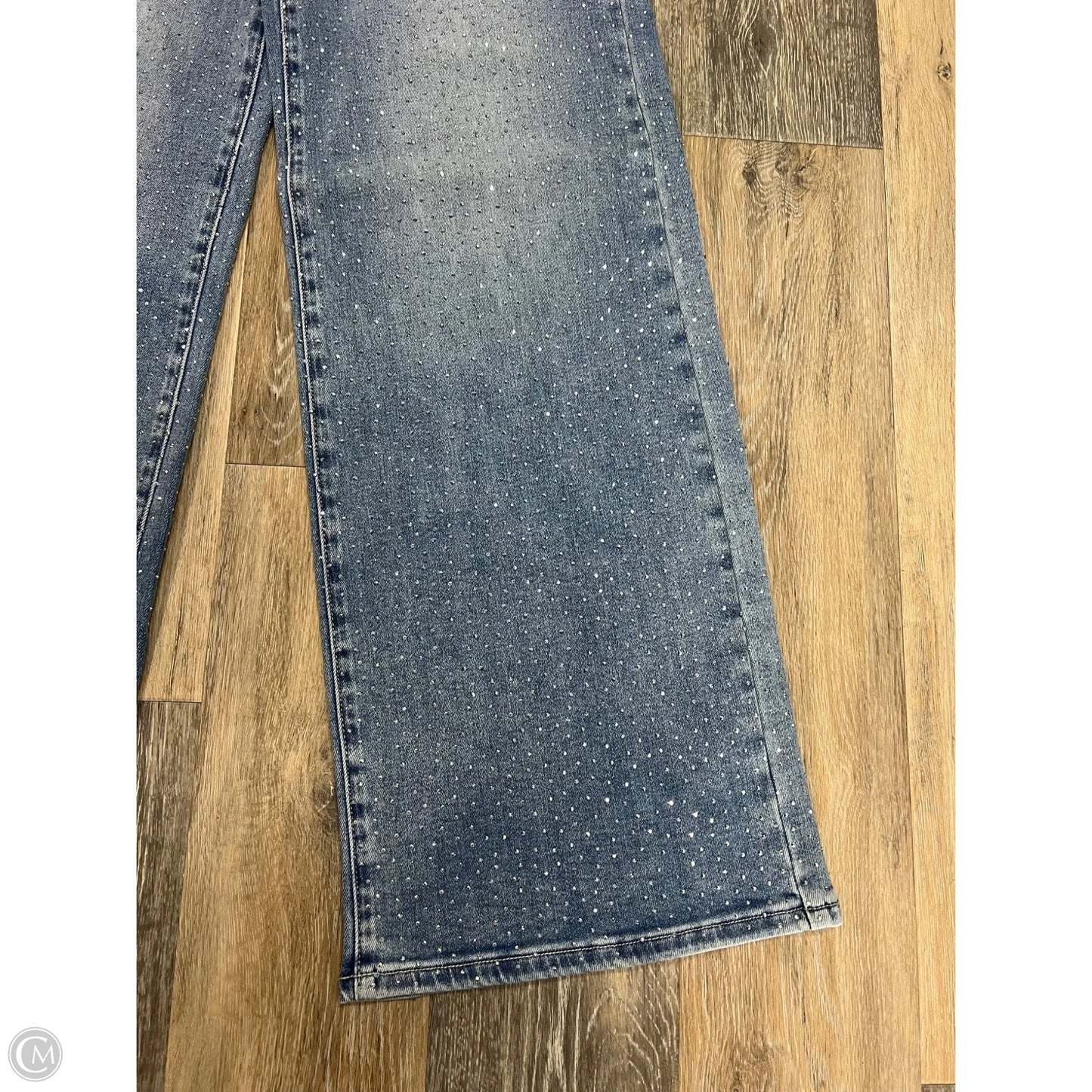 Jeans Wide Leg By Risen x AVARA In Blue Denim, Size: 2/26