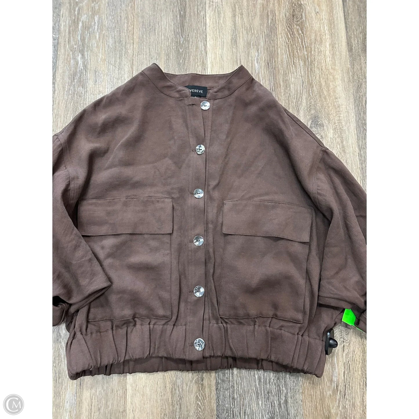 Jacket Utility By Evereve In Brown, Size: S