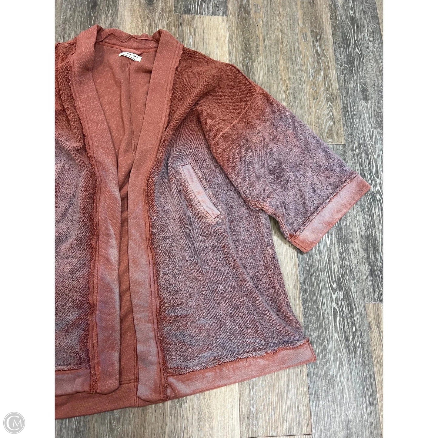 Sweater Cardigan By Free People In Purple & Red, Size: L