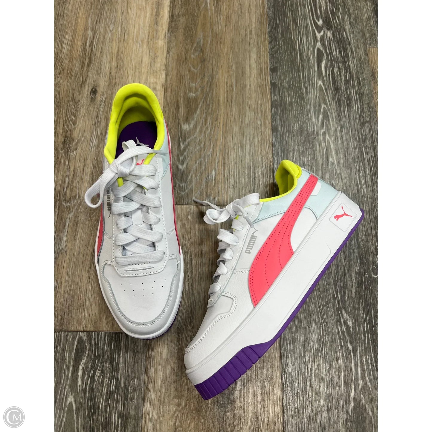 Shoes Sneakers Platform By Puma In White, Size: 6.5
