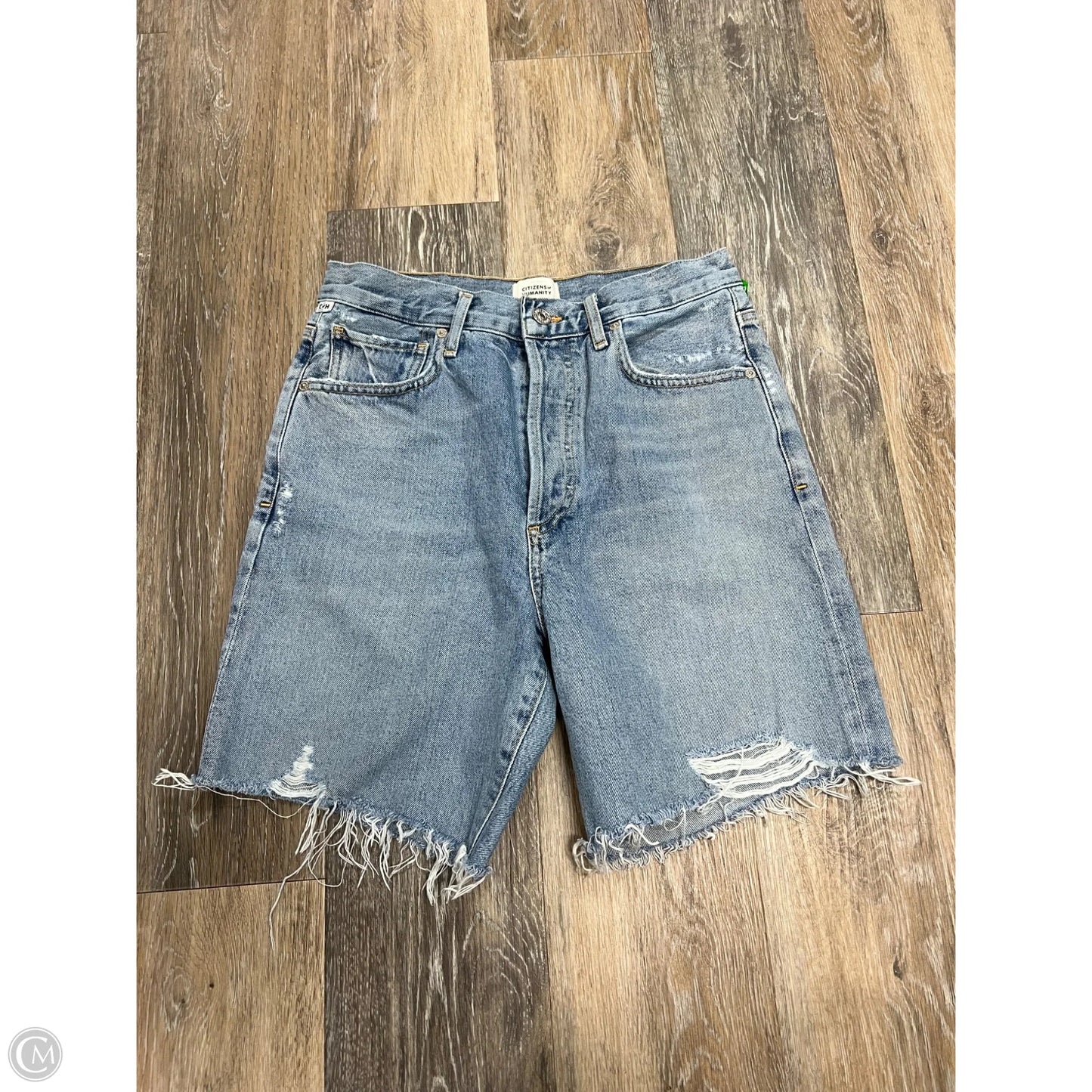 Shorts By Citizens Of Humanity In Blue Denim, Size: 2/26
