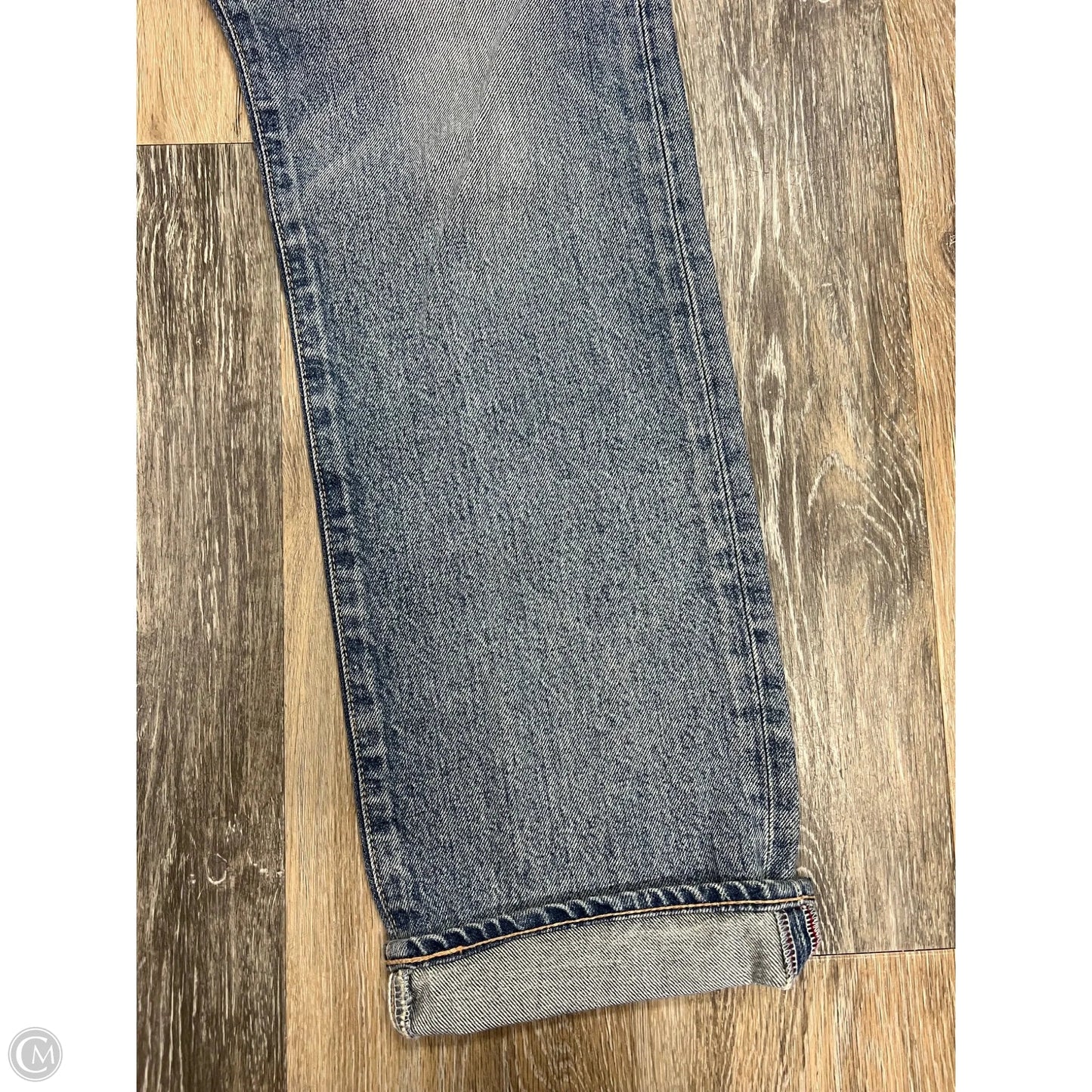 Jeans Straight By Moussy In Blue Denim, Size: 2/26