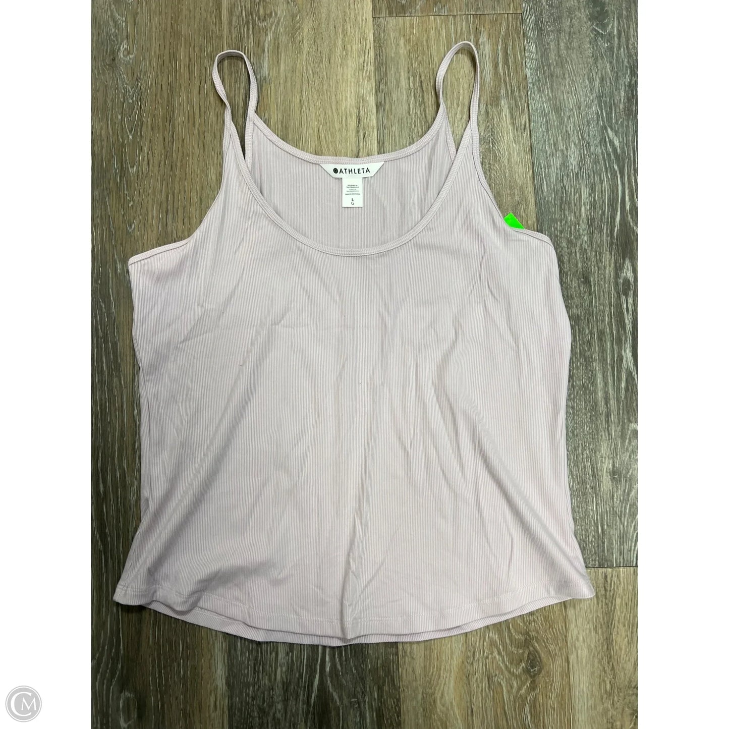 Athletic Tank Top By Athleta In Purple, Size: L