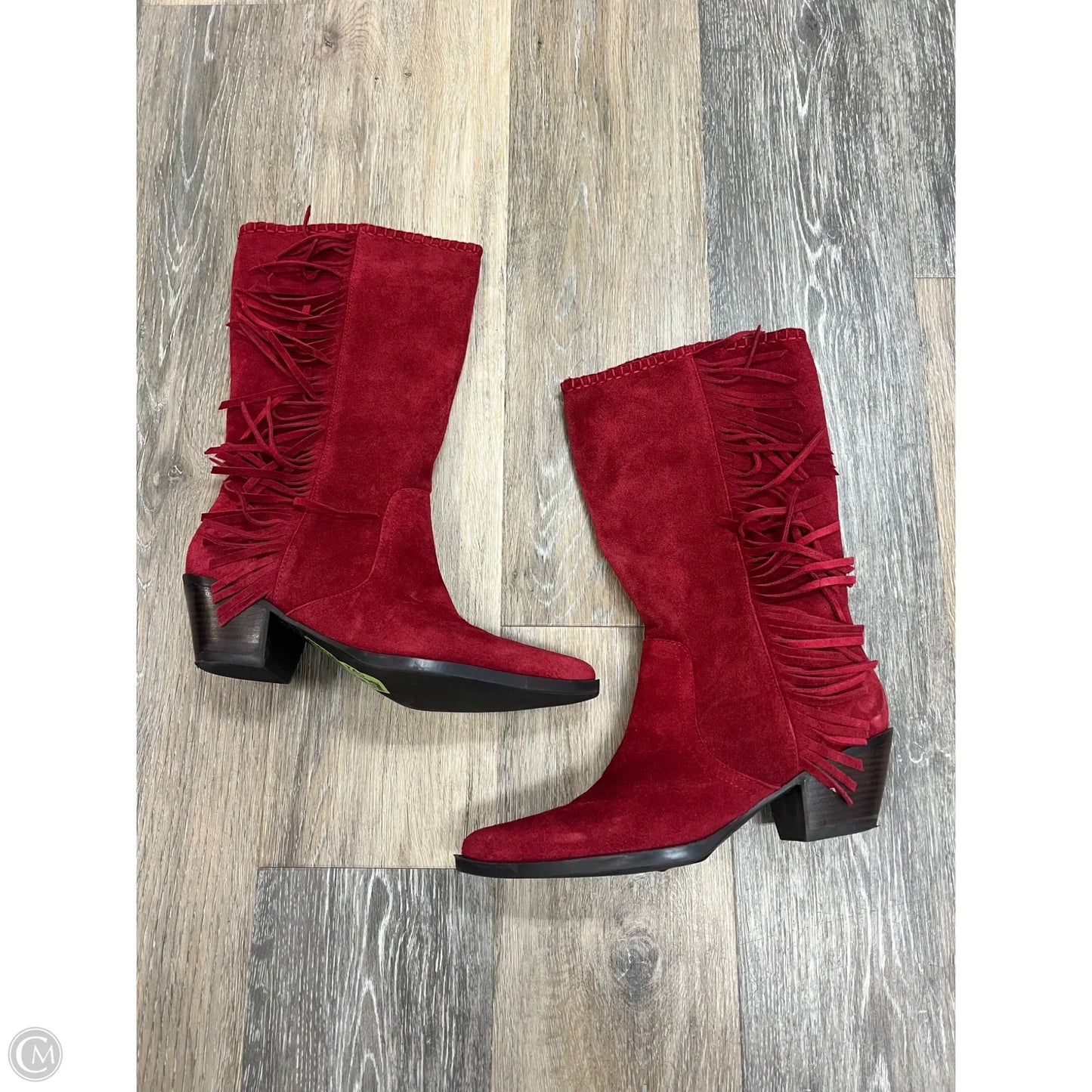 Boots Western By Reba In Red, Size: 7.5