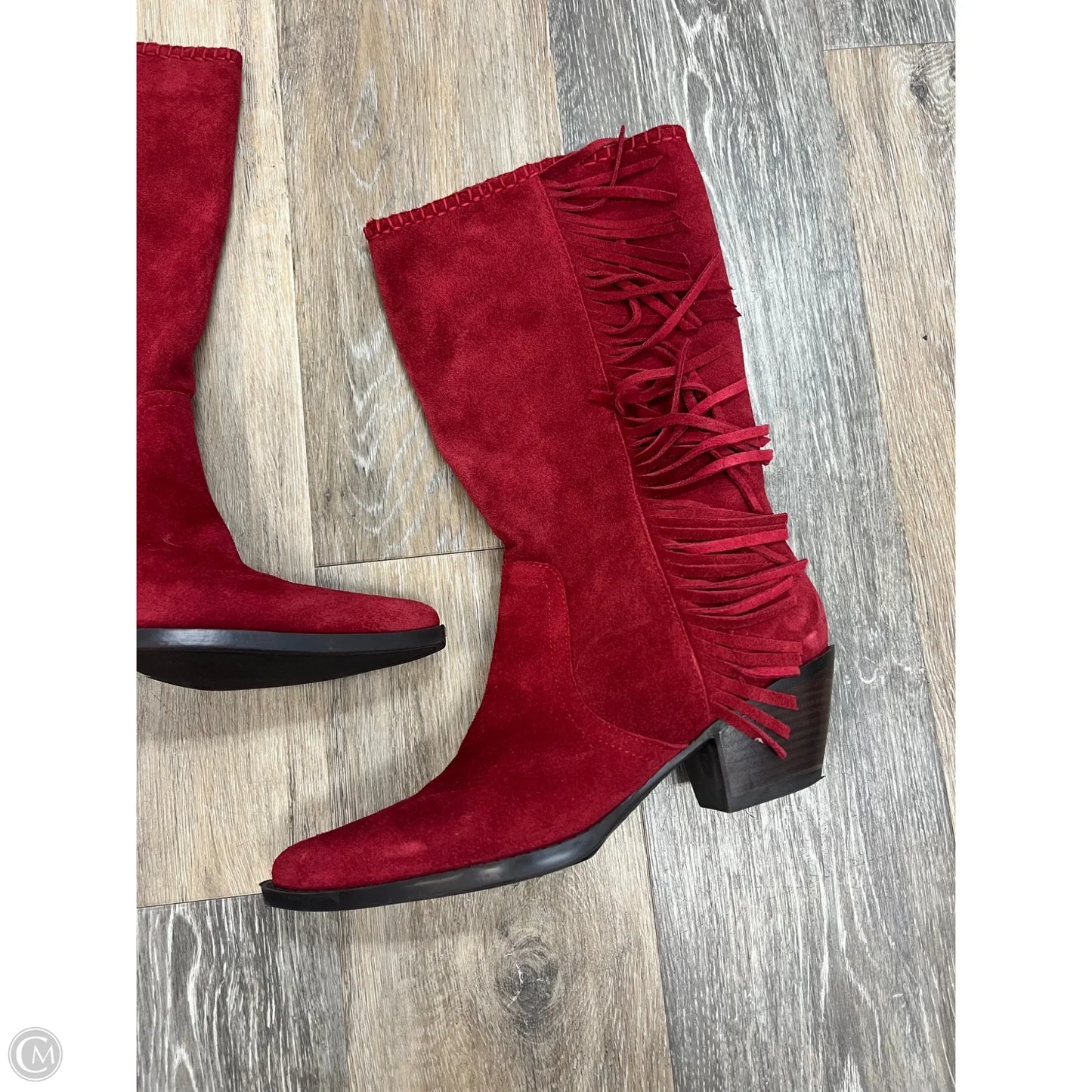 Boots Western By Reba In Red, Size: 7.5