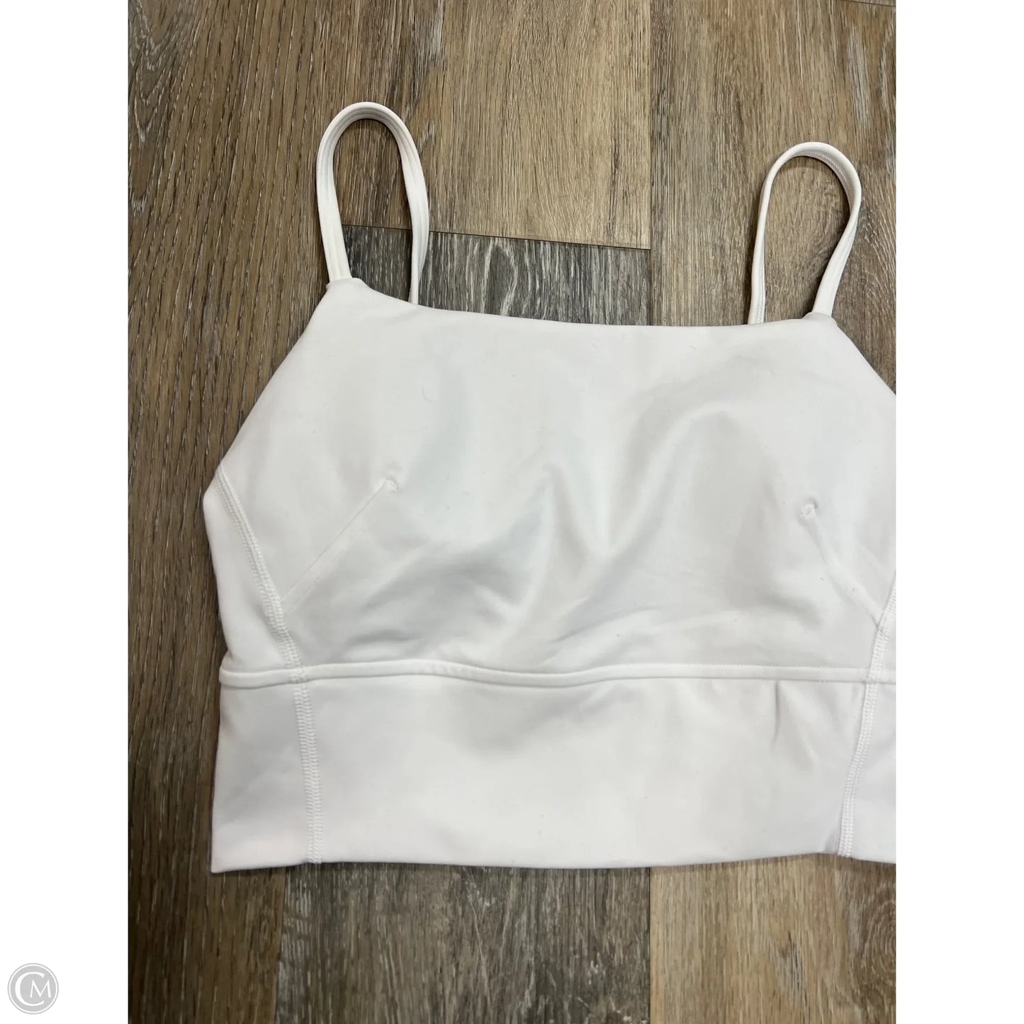 Athletic Bra By Lululemon In White, Size: 4