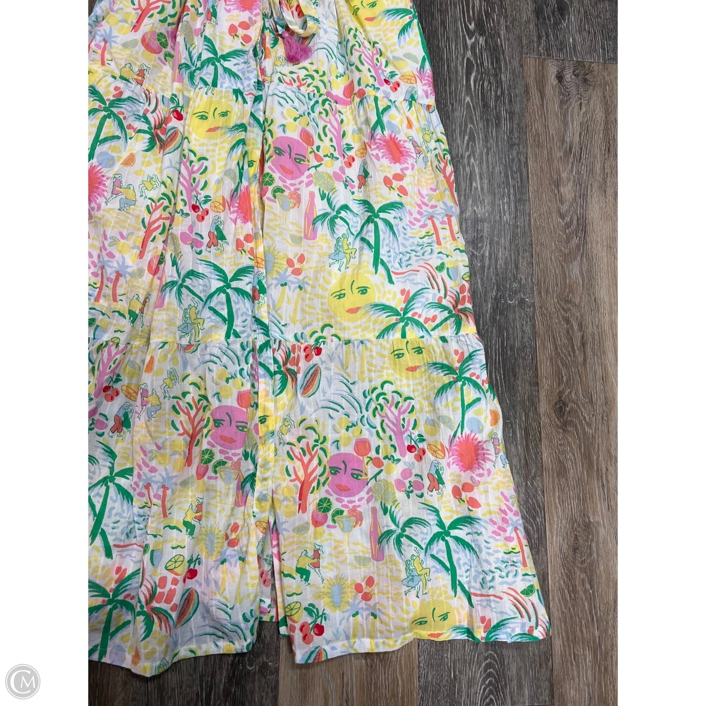 Dress Casual Maxi By Roller Rabbit x Target In Floral Print, Size: L