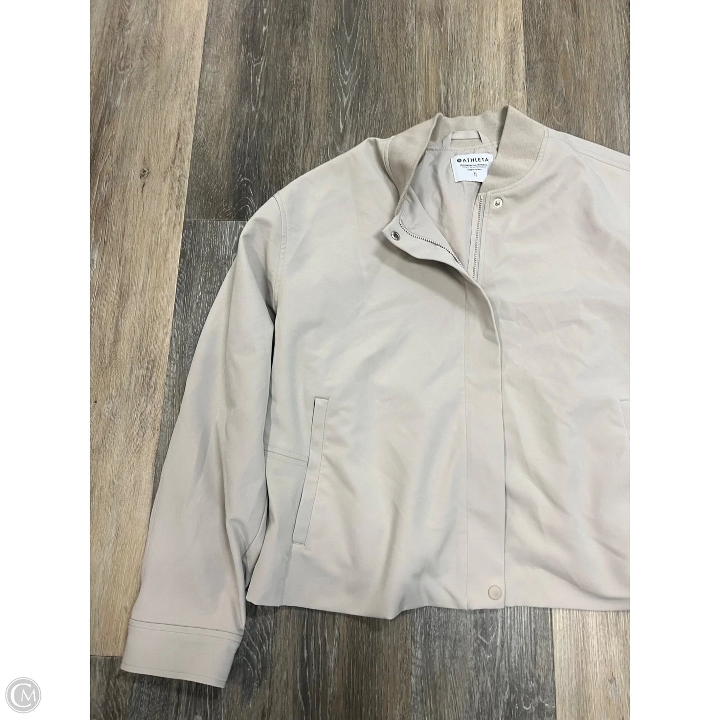 Jacket Other By Athleta In Cream, Size: Xl