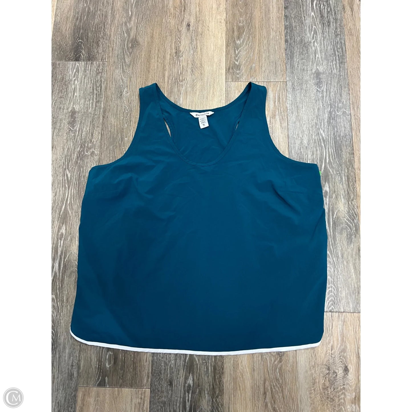 Athletic Tank Top By Athleta In Blue, Size: Xl