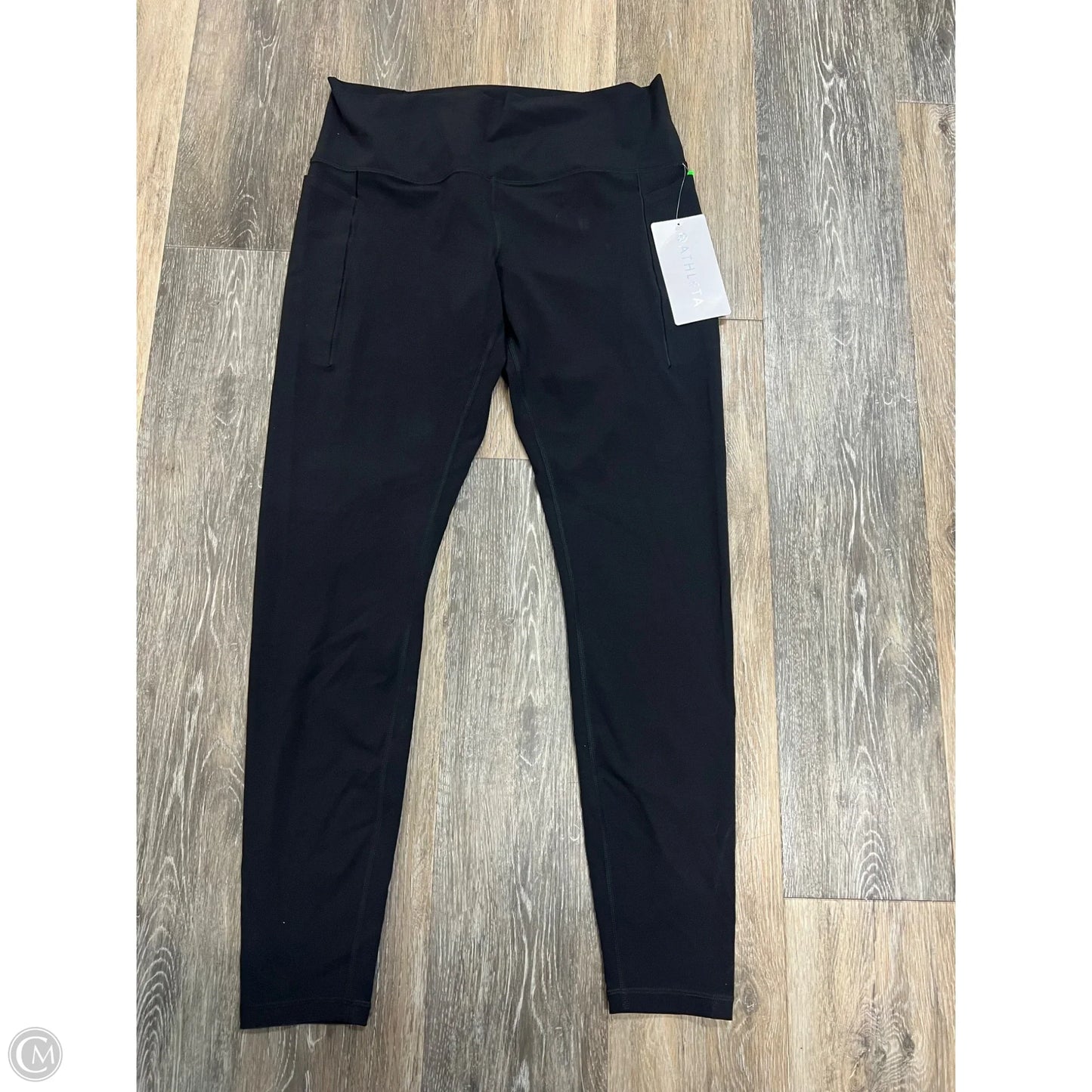Athletic Leggings By Athleta In Black, Size: Xl (tall)