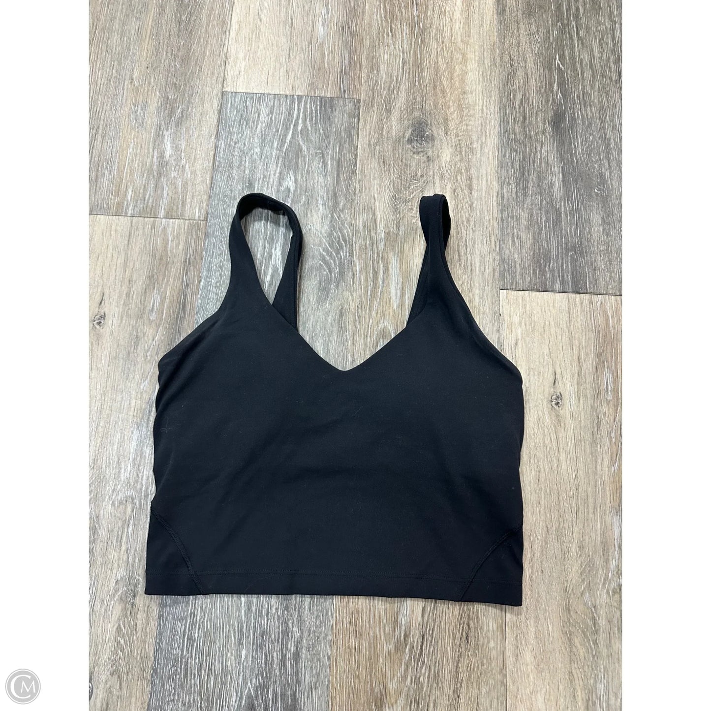 Athletic Tank Top By Lululemon In Black, Size: 6