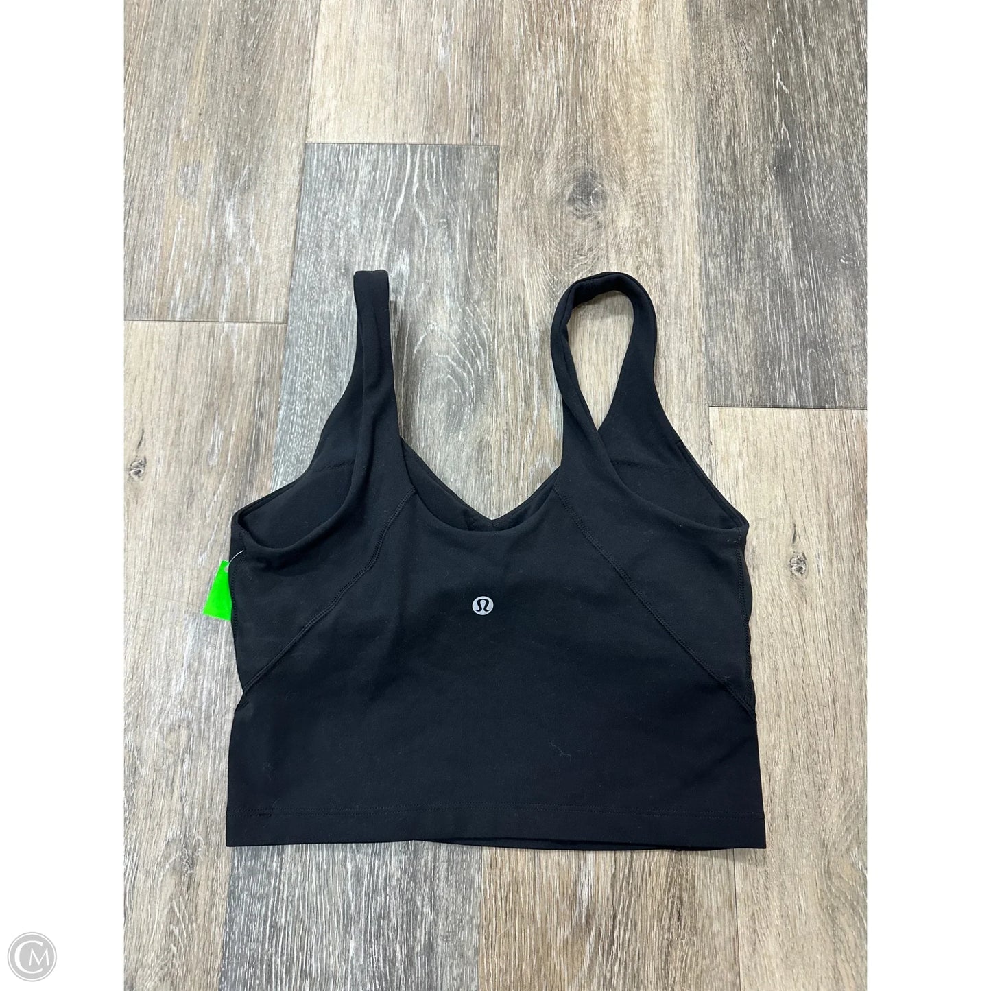 Athletic Tank Top By Lululemon In Black, Size: 6
