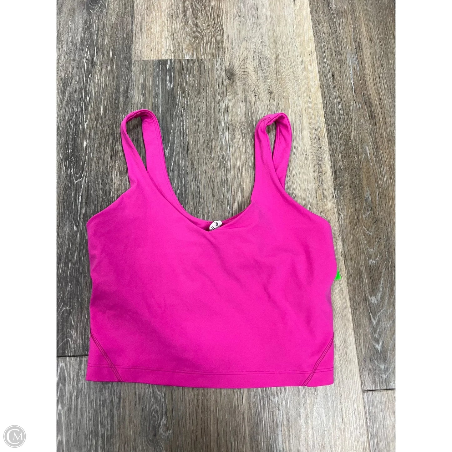 Athletic Tank Top By Lululemon In Pink, Size: 6