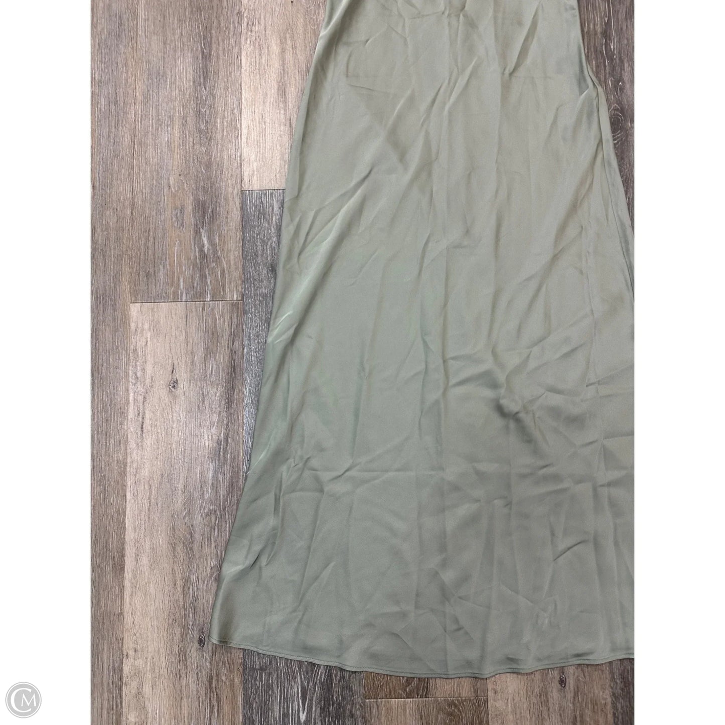 Dress Party Long By Abercrombie And Fitch In Green, Size: S