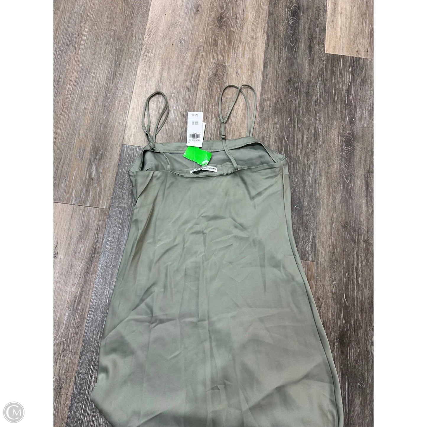 Dress Party Long By Abercrombie And Fitch In Green, Size: S