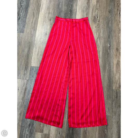 Pants Wide Leg By Lovers & Friends In Striped Pattern, Size: L