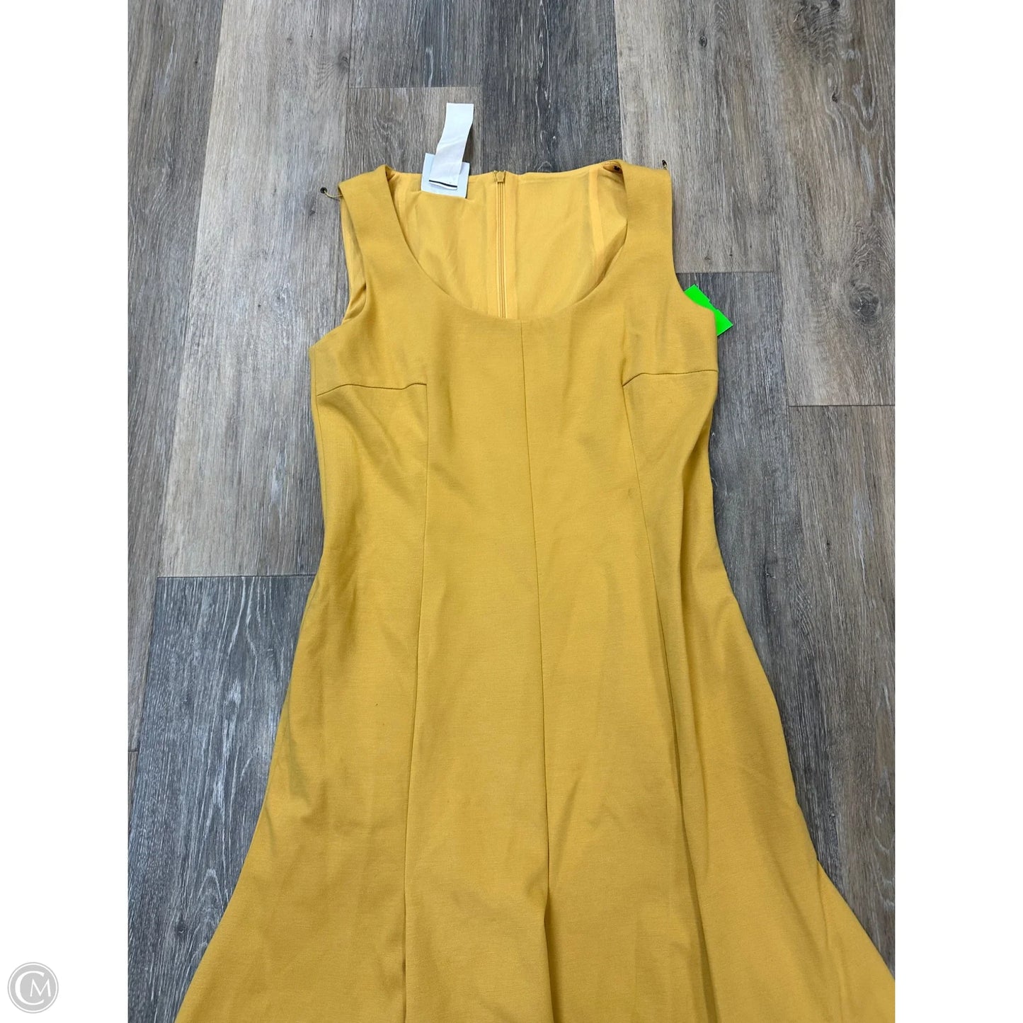 Dress Party Short By Akris In Yellow, Size: 8