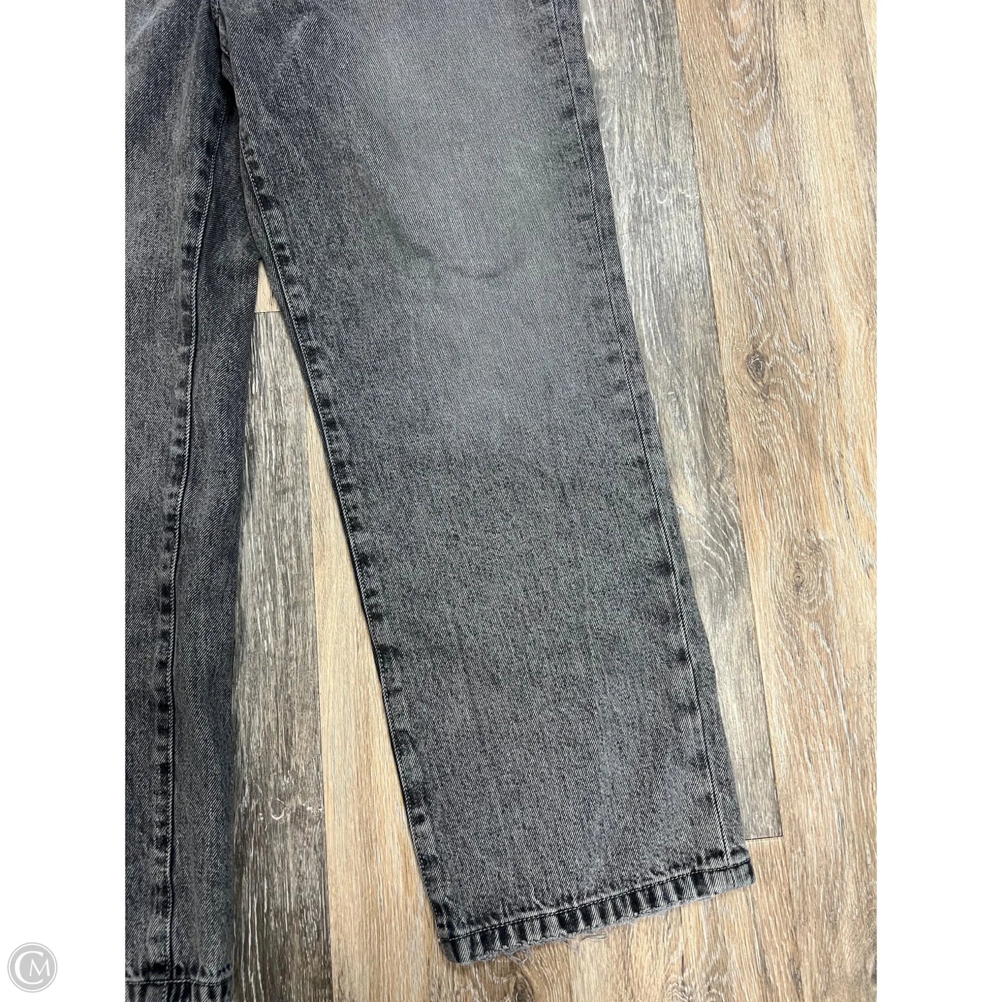Jeans Straight By Favorite Daughter In Grey Denim, Size: 10