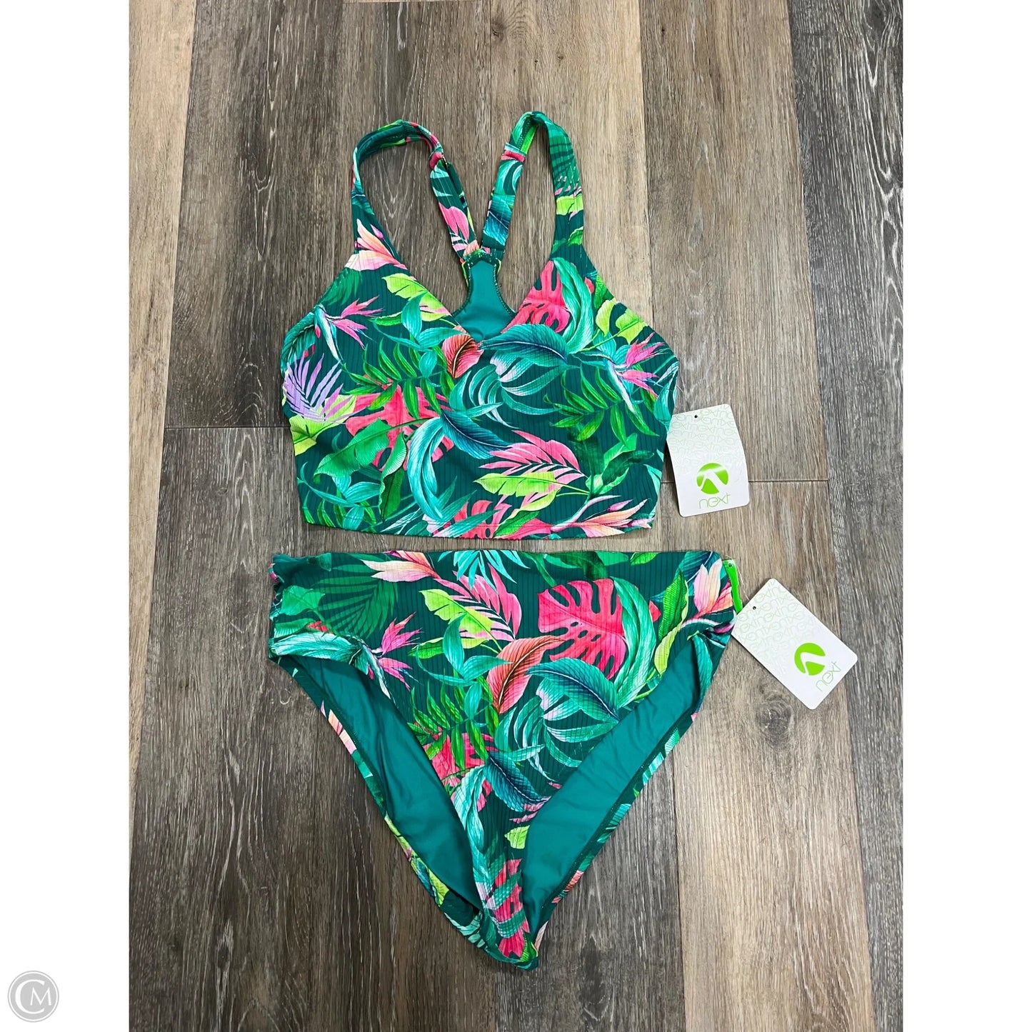 Swimsuit 2pc By Next In Green, Size: Xl