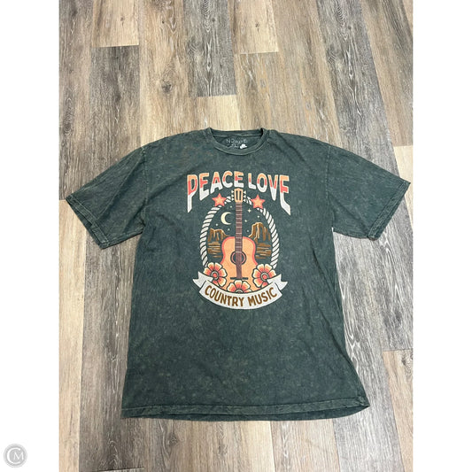 Top Short Sleeve By NORDE SCOTTSDALE In Grey, Size: Xl