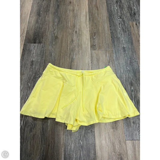Athletic Short By Joy Lab In Yellow, Size: M