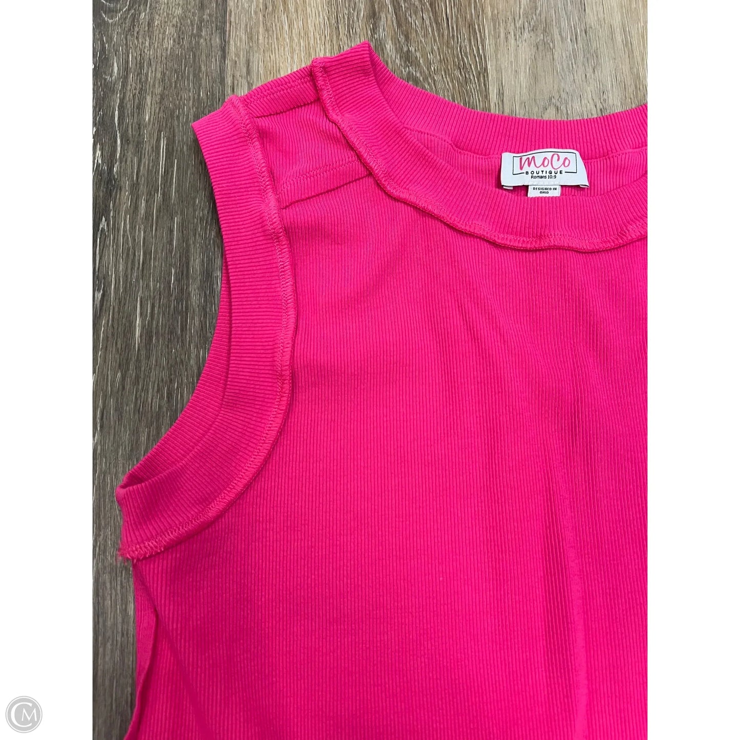Tank Top By MoCo In Pink, Size: Xl