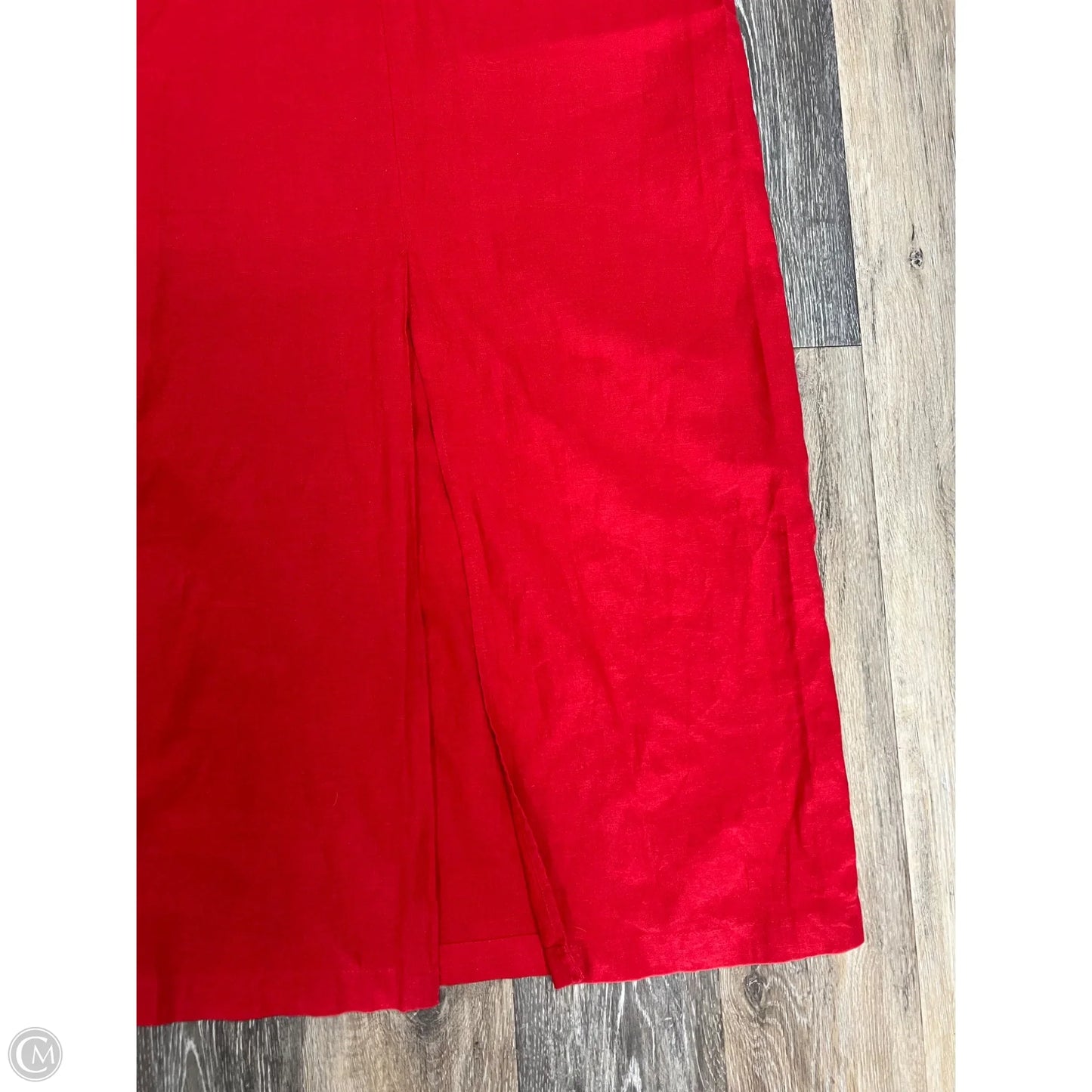 Dress Casual Maxi By Abercrombie And Fitch In Red, Size: L