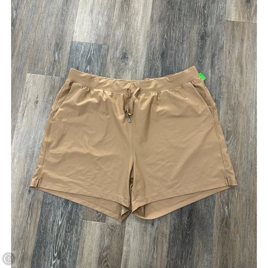Athletic Shorts By Old Navy In Tan, Size: 2x