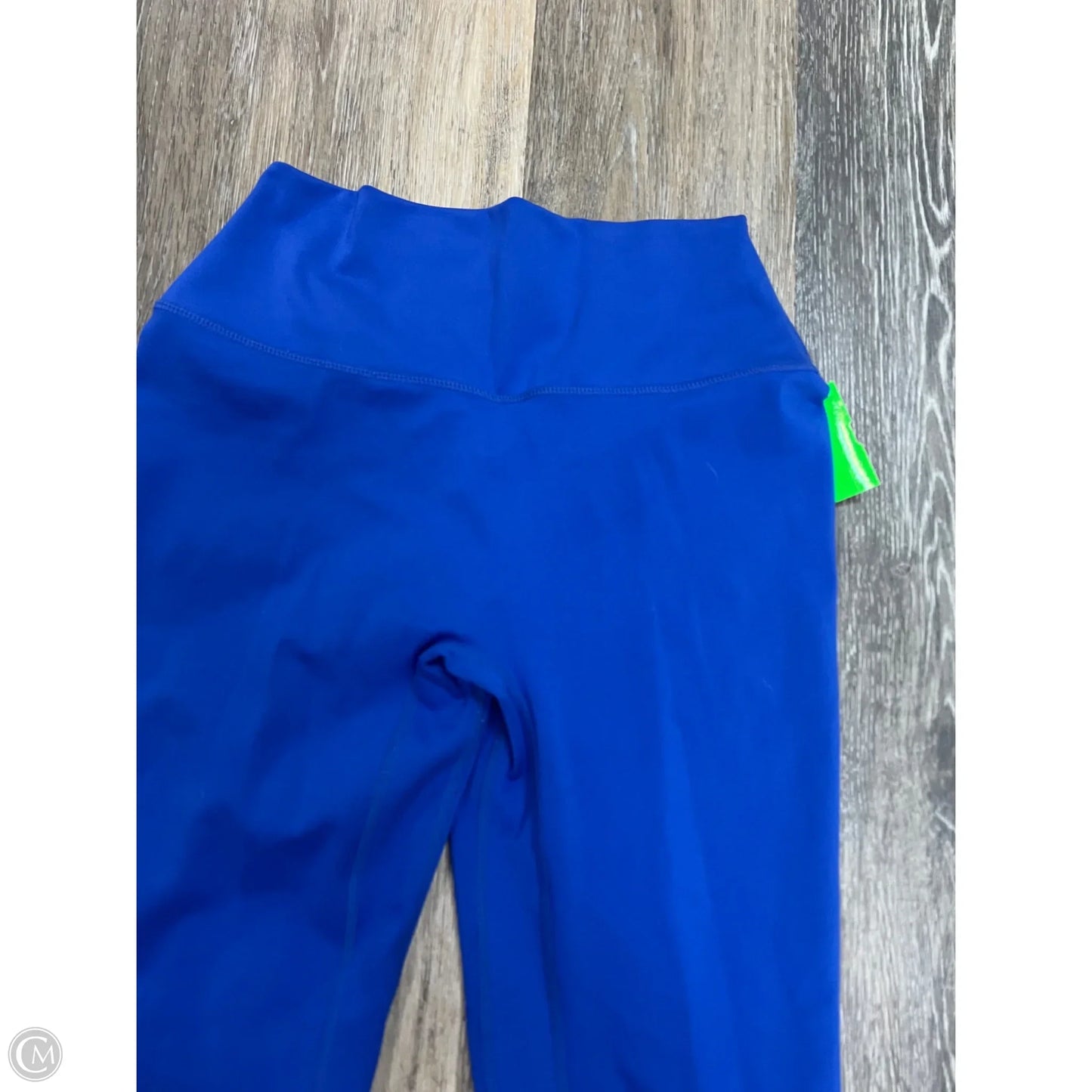 Athletic Leggings By Crop Shop Boutique In Blue, Size: L