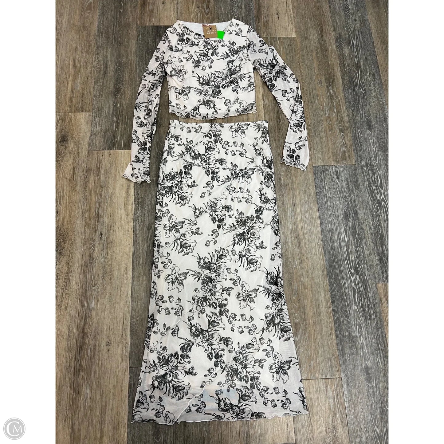 Dress Set 2pc By Bailey Rose In White, Size: M