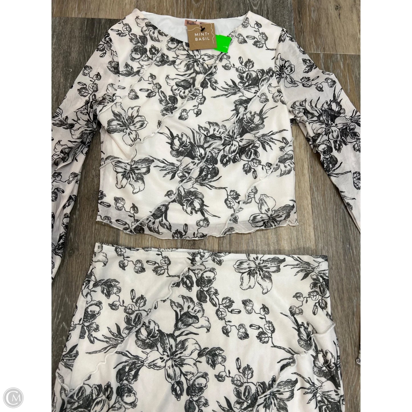 Dress Set 2pc By Bailey Rose In White, Size: M