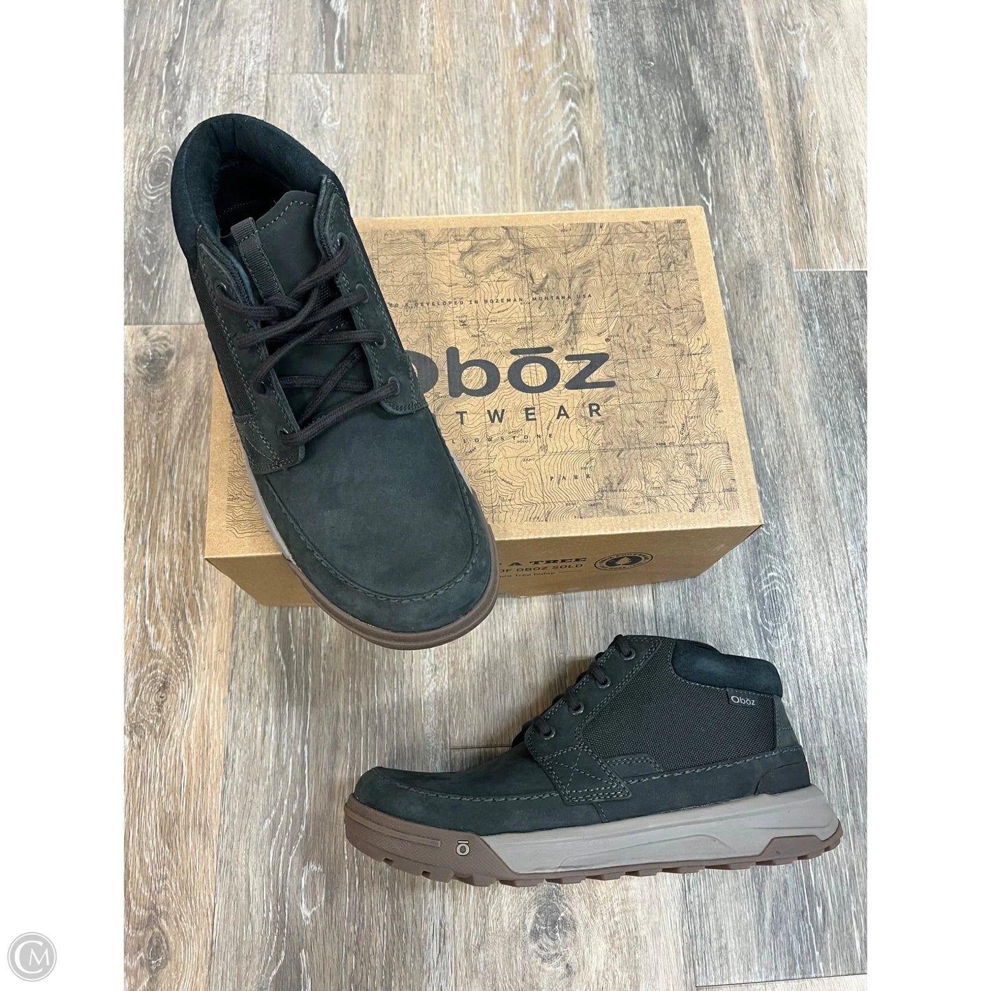 Shoes Flats By Oboz In Grey, Size: Mens 9