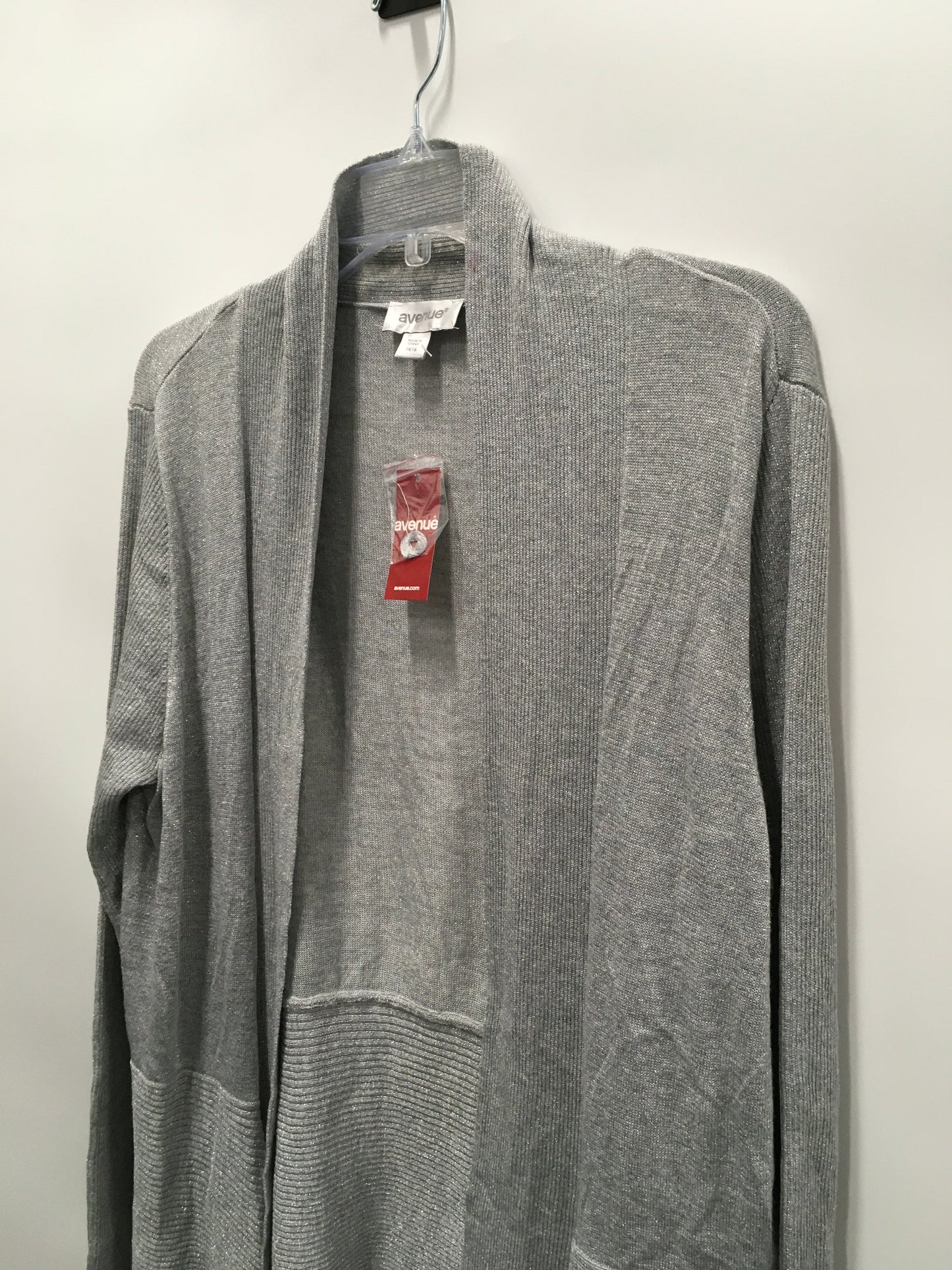 Silver Cardigan Avenue, Size Xl