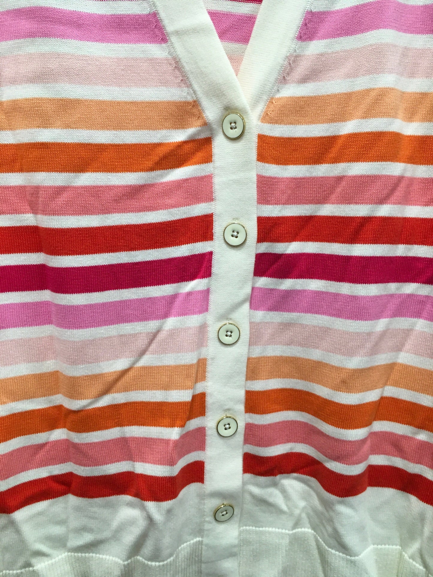 Striped Cardigan Talbots, Size M