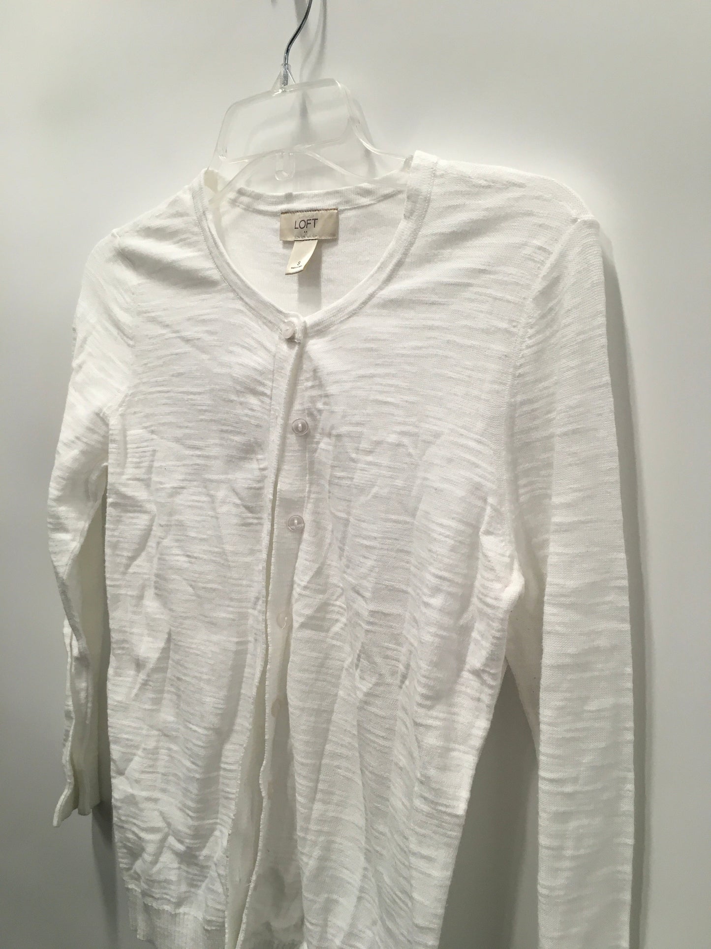 White Cardigan Loft, Size S