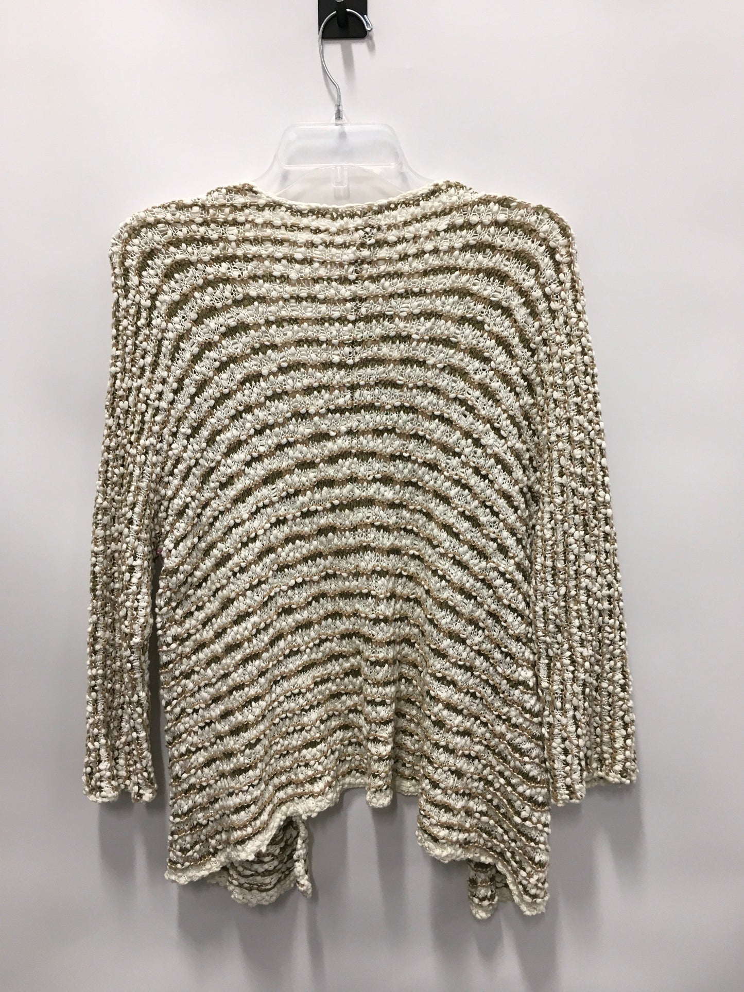 Cream Sweater Cardigan Jones New York, Size L