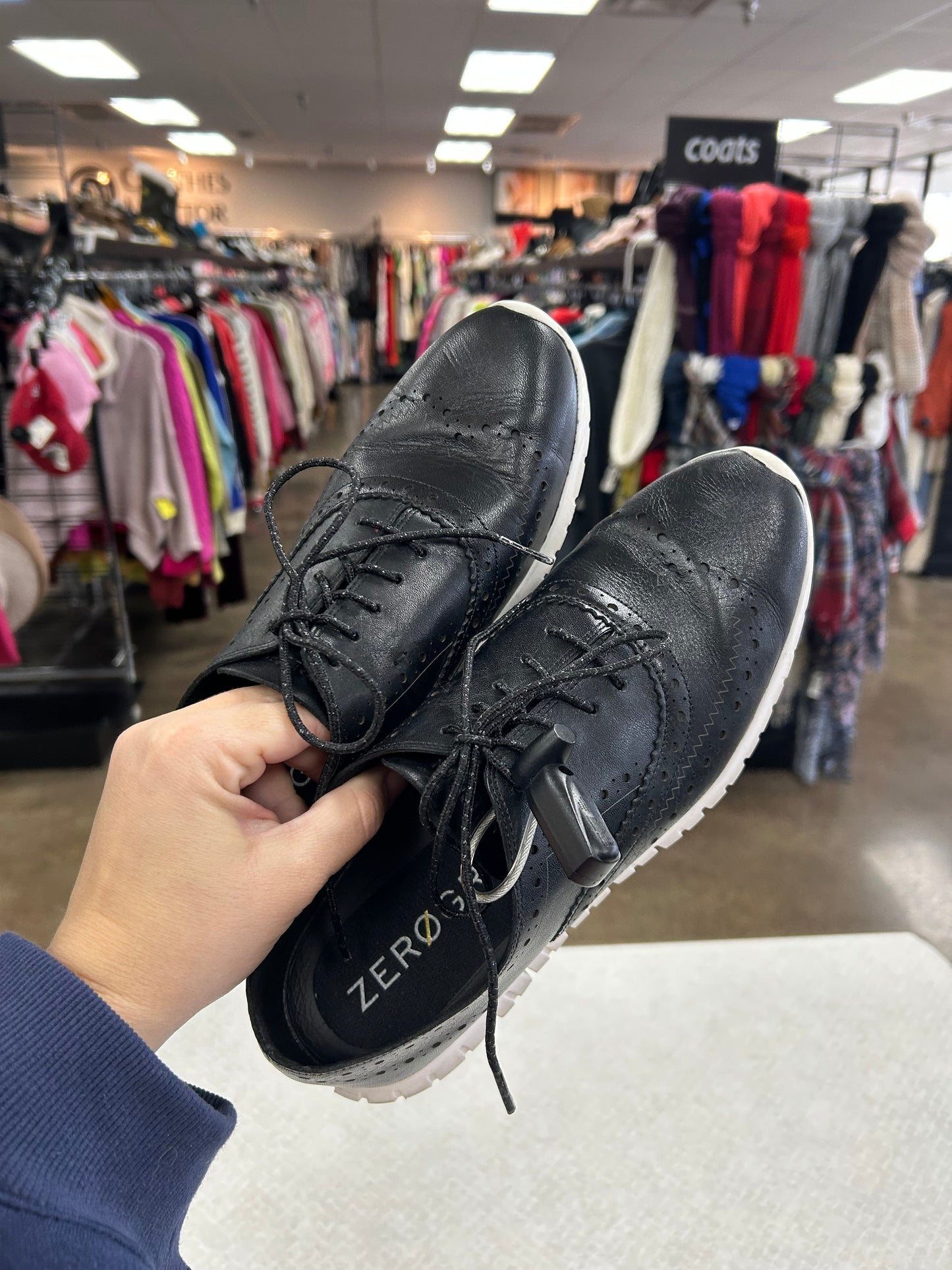 Shoes Flats By Cole-Haan In Black, Size:9