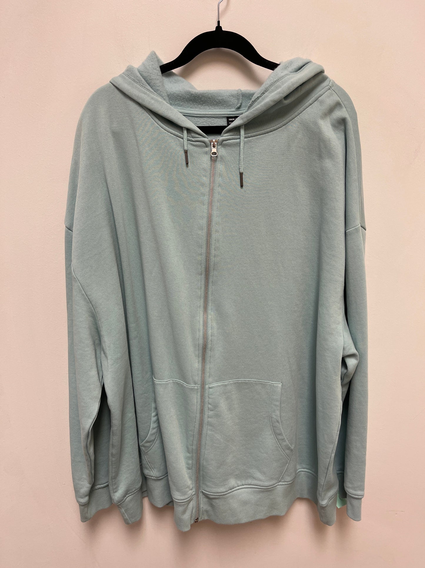 Sweatshirt Hoodie By Asos In Green, Size: 2x