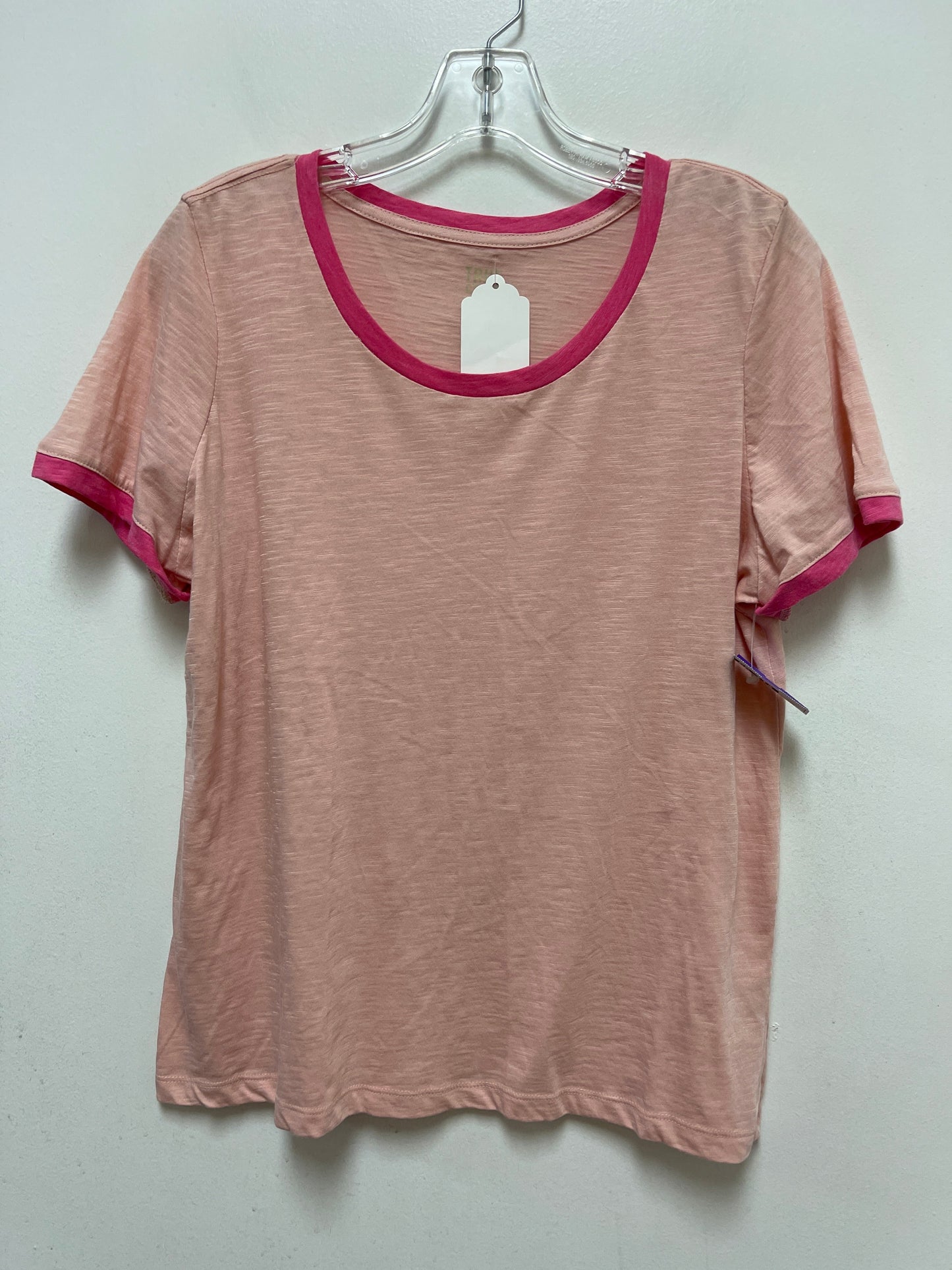 Pink Top Short Sleeve True Craft, Size Xl