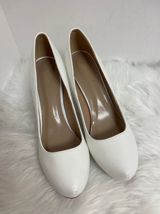 White Shoes Heels Stiletto Clothes Mentor, Size 11