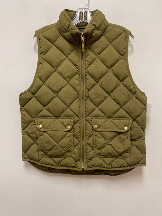 Vest Puffer & Quilted By J. Crew In Grey, Size: Xl