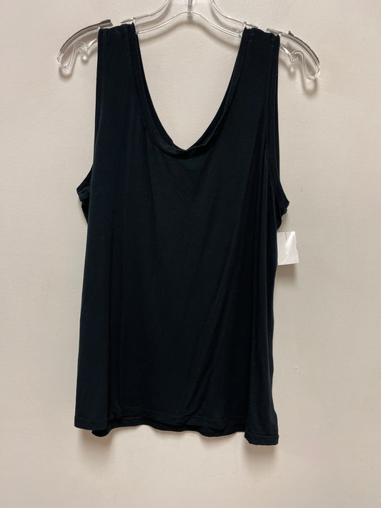 Tank Top By Clothes Mentor In Black, Size: 1x