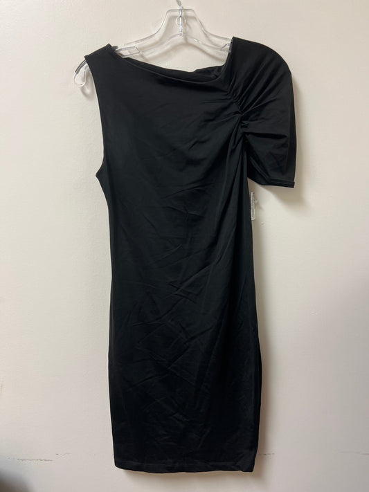 Dress Casual Midi By H&m In Black, Size: S