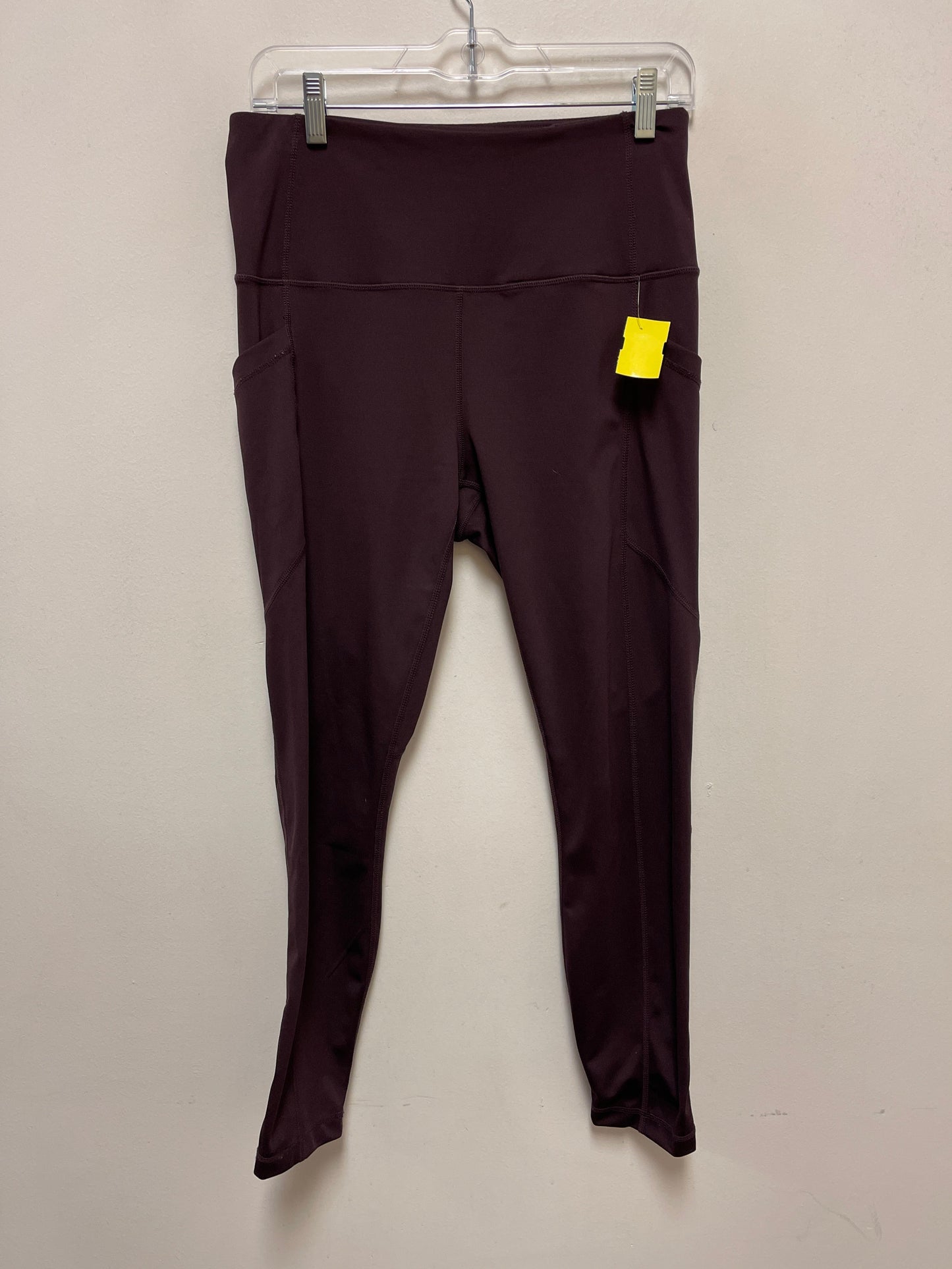 Athletic Pants By 90 Degrees By Reflex In Purple, Size: L