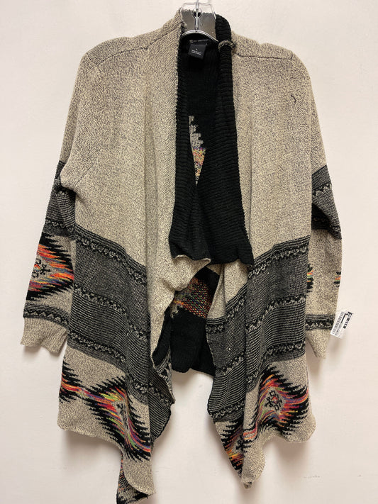 Sweater Cardigan By New Directions In Black, Size: L