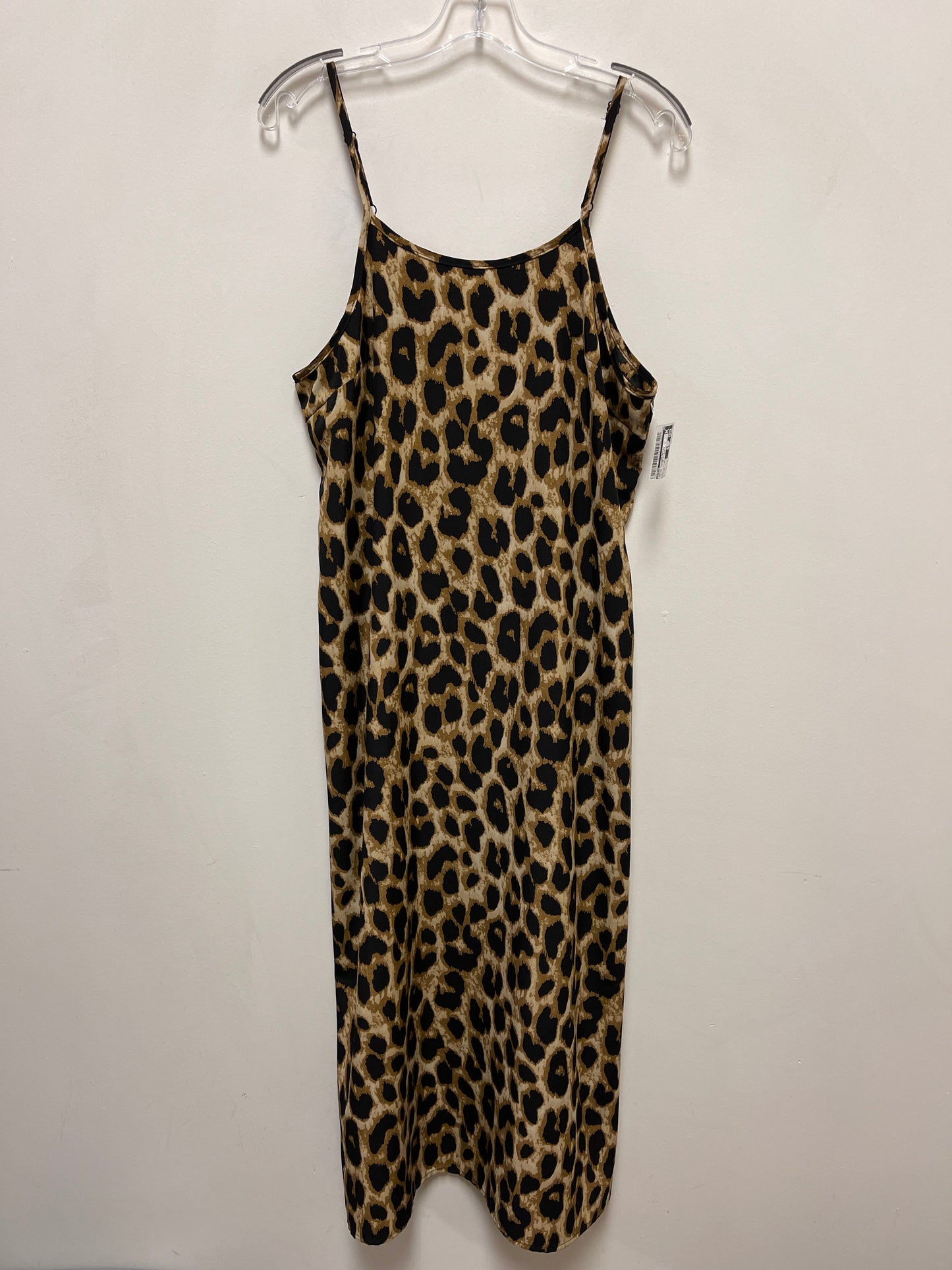 Dress Casual Midi By Shein In Animal Print, Size: Xl