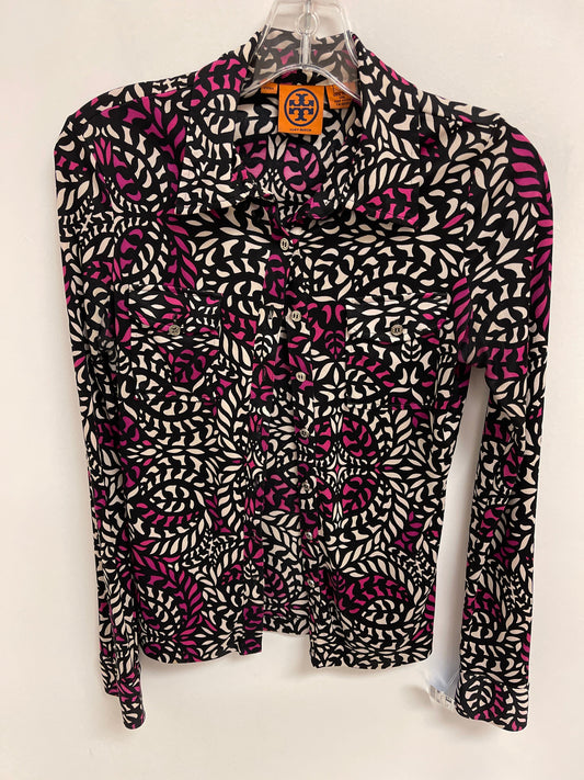 Top Long Sleeve Designer By Tory Burch In Multi-colored, Size: Xs