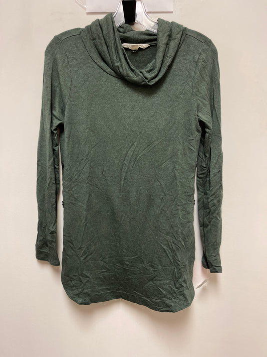 Tunic Long Sleeve By Clothes Mentor In Green, Size: S