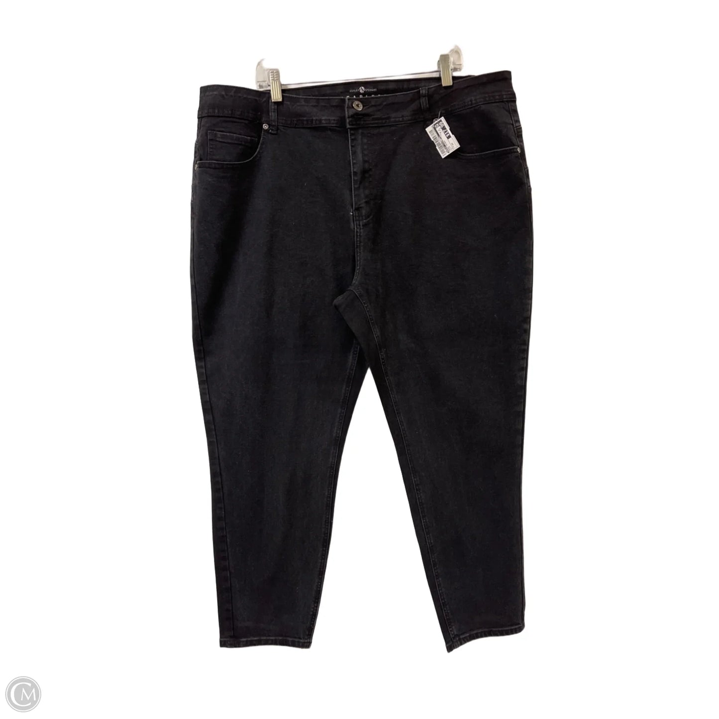 Jeans Skinny By Ashley Stewart In Black, Size: 24